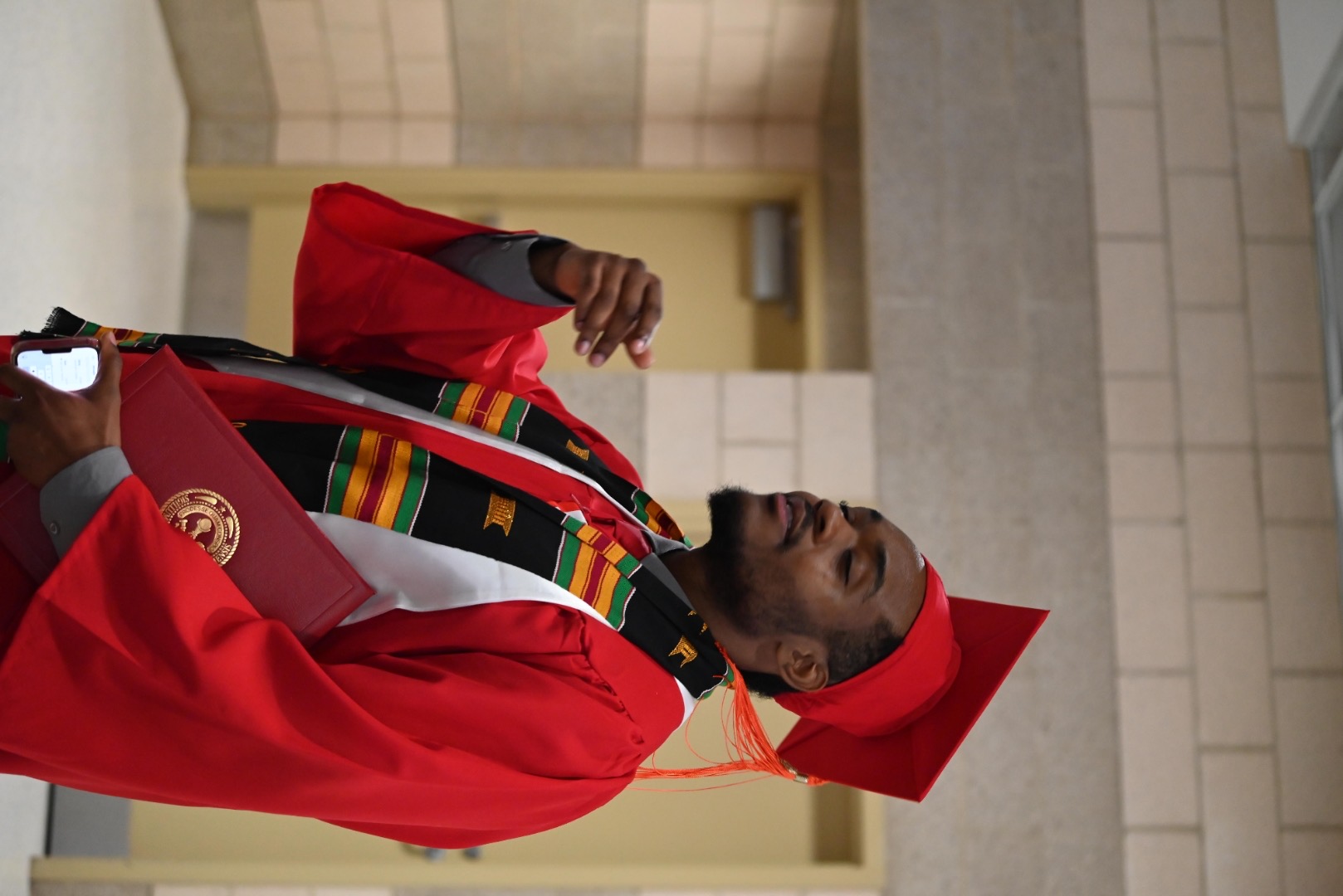 Vanwayne Chaney Jr. graduation portrait